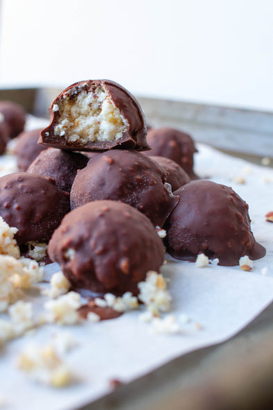 Salted Almond Coconut Chocolate Candy/Bites
