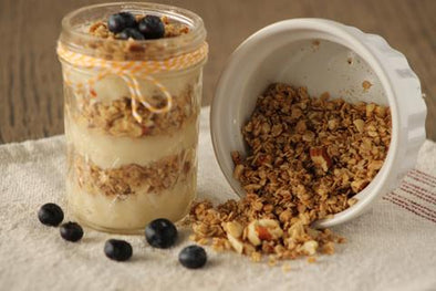 Gluten Free Granola to pair with Nikki's Coconut Butter