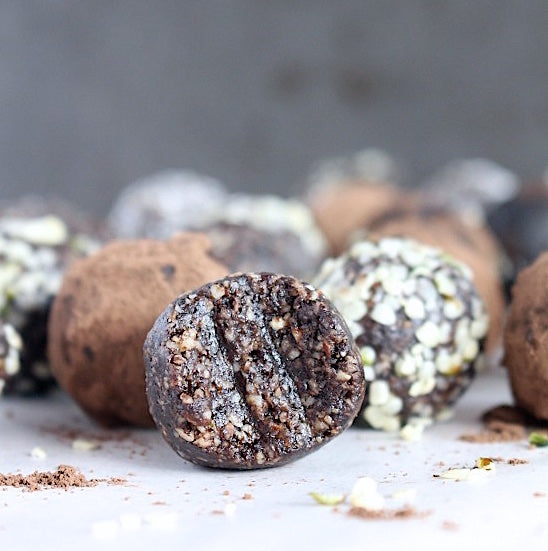 Dark Chocolate Walnut Truffles Nikki's Coconut Butter
