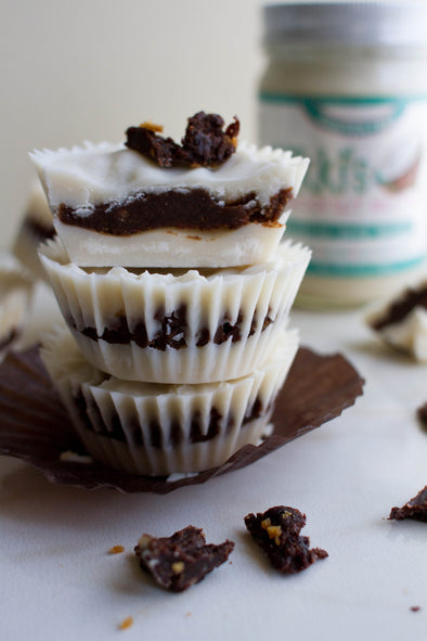 Cookies and Cream Coconut Butter Cups